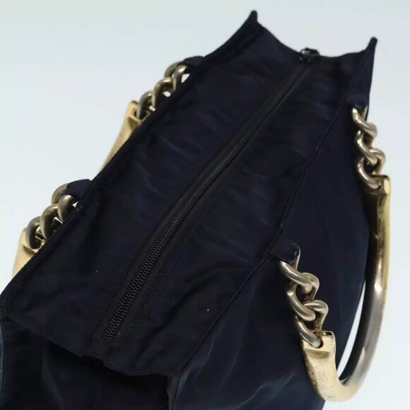PRADA Hand Bag Nylon Navy Auth - Picture 8 of 16